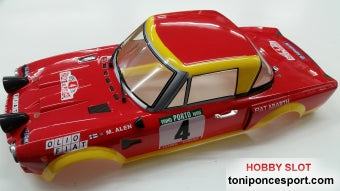 Carroceria Fiat 124 Abarth Rallye Portugal 1975