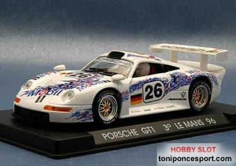 Porsche GT1 Nº26 MOBIL 3º Le Mans 96