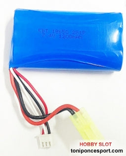 Bateria Li-on 7,4v 1200 Mah