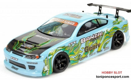 BANZAI STREET NITRO 4WD RTR - AZUL