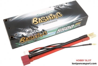 Bateria 5500 mAh 7.4V 60C HC WITH 4MM BANANA
