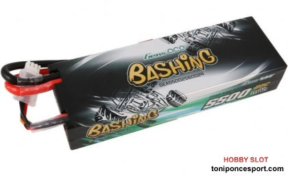 Bateria 5500 mAh 7.6V 60C 2S1P WITH T-DEAN BASHING SERIES