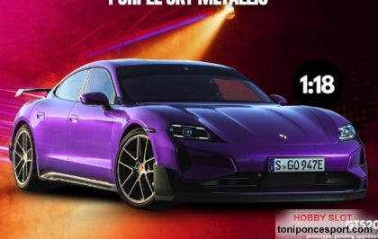PORSCHE TAYCAN TURBO GT PURPLE SKY METALLIC 2023.