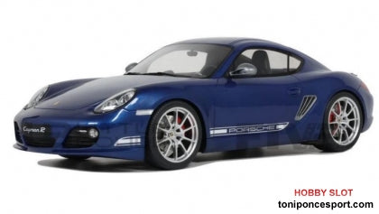 PORSCHE CAYMAN R AQUA BLUE METALLIC 2012