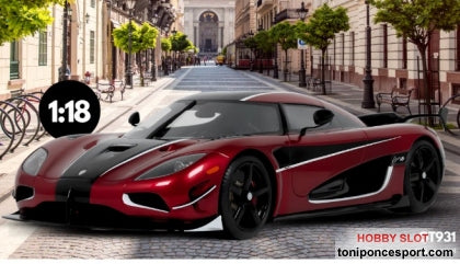 KOENIGSEGG AGERA RS DEEP RED 2017.
