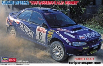 Subaru Impreza WRC 1995 Ganador Rally San Remo