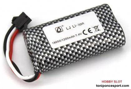 BATERIA 7,4v 1200 mAh HUINA 1561/1562/1593 (1u.)
