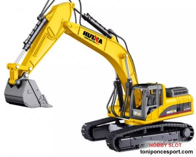 EXCAVADORA HUINA 1710-2 1/50 ESTATICA EDICION COLECCIONISTA