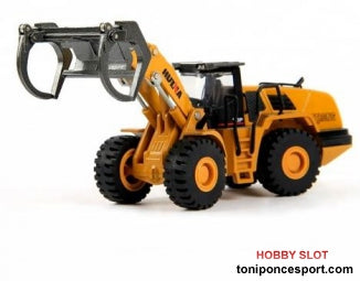 BULLDOZER CON PINZA HUINA 1/50 ESTATICA