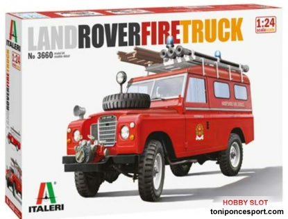 Land Rover Cuerpo de Bomberos