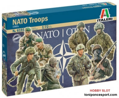 Figuras Tropas de la OTAN en la década de 1980