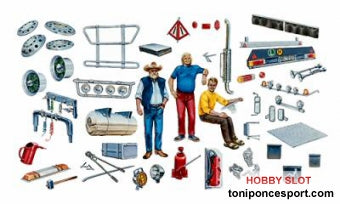 Set de Accesorios para decorar Camion 1/24