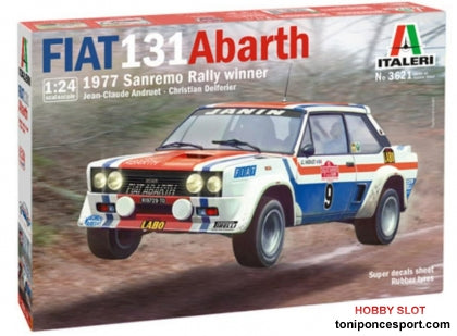 Ganador del Rally de San Remo 1977 J.C. Andruet / C. Delferier