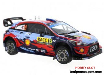 Hyundai i20 Coupe WRC Nº19 Rallye Catalunya 2019 S.Loeb / D.Elena