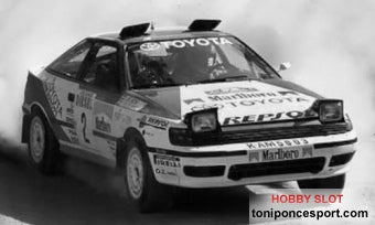 Toyota Celica GT-Four ST165, No 2, Rallye San Remo, C. Sainz / L.Moya, 1990