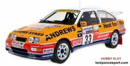 Ford Sierra RS Cosworth 1989 No.33 Rallye RAC Lombard R. Brookes N. Wilson
