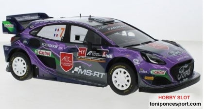 Ford Puma Rally 1, No.7, WRC, Rally Acropolis, 2022 P.-L. Loubet/V.Landais