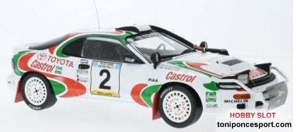 Toyota Celica Turbo 4WD (ST185), No.2, Safari Rally, M.Allen/I.Kivimaki, 1993