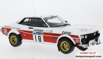Toyota Celica 2000 GT (RA21), rally RAC, 1977, n.º 18