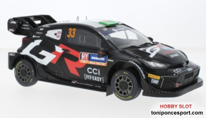 Toyota Yaris Rally1 2nd Sweden 2024 #33 Evans/Martin