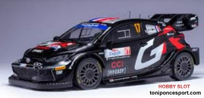 Toyota GR Yaris, #17, R Croacia 2024 S.Ogier