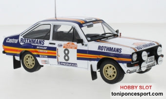 Ford Escort MkII RS 1800, No.8, Rally San Remo, H.Mikkola/A.Hertz, 1980
