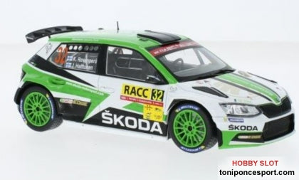 Skoda Fabia R5, No.32, Rally Catalunya, 2018 K.Rovanperä/J.Halttunen