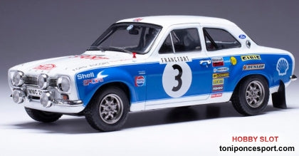 Ford Escort MK I RS 1600, No.3, Rally Monte Carlo , 1973 T.Mäkinen/H.Liddon