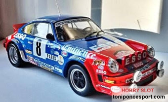 Porsche 911 SC, No.8, team Almeras Eminence, Rally Monte Carlo , J-L.Therier/M.Vial, 1982