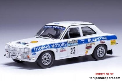 Ford Escort MK I RS 1600 #23 RAC Rally 1974 B. Coleman / O. OSulivan
