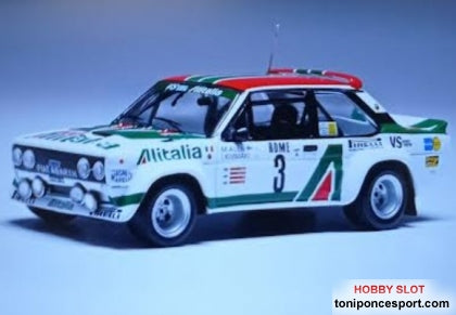 Fiat 131 Abarht #3 Rallye Monte Carlo 1979 M. Alen / I. Kivimaky