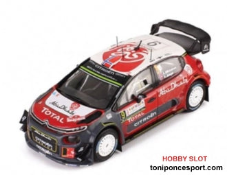 Citroen C3 WRC #8 Rally Sardenha  2017 A.Mikkelsen