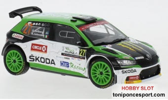 Skoda Fabia R5 Evo, No.27, WRC, Rallye Monza, O.Solberg/A.Johnston, 2020