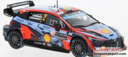 Hyundai i20 N Rally1, No.2, WRC, Rally de Montecarlo, 2022 O.Solberg/E.Edmondson