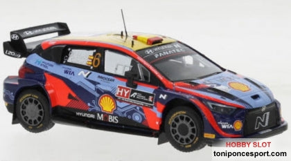 Hyundai i20 N Rally1 Nº6 WRC Rally Acropolis 2022 D.Sordo/C.Carrera