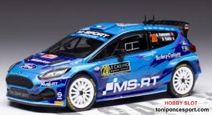 Ford Fiesta MK II, No.20, WRC2, Rally Monte Carlo , A.Fourmaux/A.Coria, 2023
