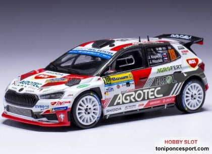 Skoda Fabia Rally2, No.18, Barum Rally, J.Kopecky/J.Hlousek, 2023