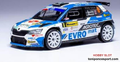 Skoda Fabia Rally2 EVO#6  J.Kopecky / winner Barum Czech Rally Zin 2021