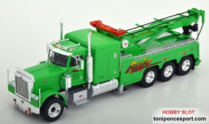 Peterbilt 359 Wrecker 1967 Camión Grúa de 4 Ejes Verde