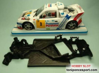 Chasis angular Race SOFT 2018 Ford RS200 MSC