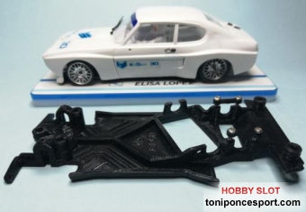 Chasis Angular Race SOFT Ford Capri LV SRC (necesario cortar el eje del motor)