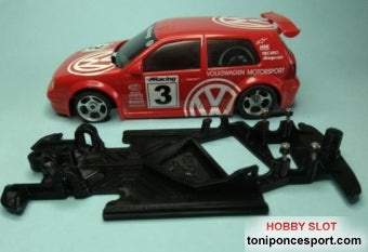 Chasis Angular Race SOFT 2018 Volkswagen Golf IV Ninco
