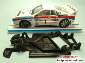 Chasis angular Race SOFT 2017 Lancia 037 ninco