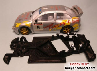 Chasis angular Race SOFT  2018 Seat Cordoba WRC Ninco