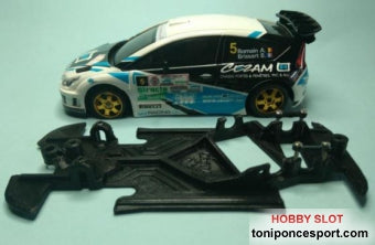 Chasis Angular Race SOFT 2018 Citroen C4 WRC Ninco