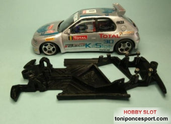 Chasis Angular Race SOFT 2018 Peugeot 306 Kitcar Ninco