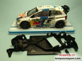 Chasis angular Race SOFT 2018 Volkswagen Polo WRC Superslot