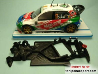 Chasis angular Race SOFT 2018 Skoda Fabia WRC SCX