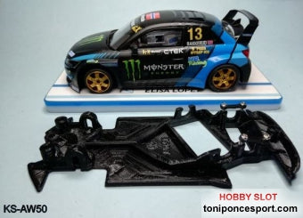 Chasis Angular RACE SOFT compatible Audi S1 WRX SCX