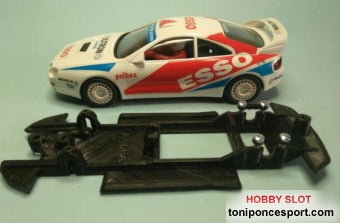 Chasis lineal black Toyota Celica GT Four ninco.